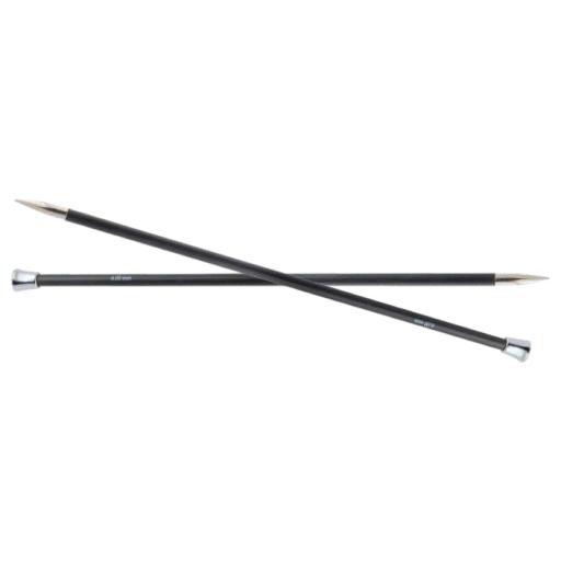 KnitPro Karbonz Straight Needles 25cm