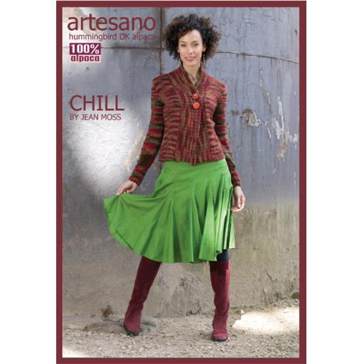 Artesano HD005: Buttoned cardigan with deep ribbed edging.
