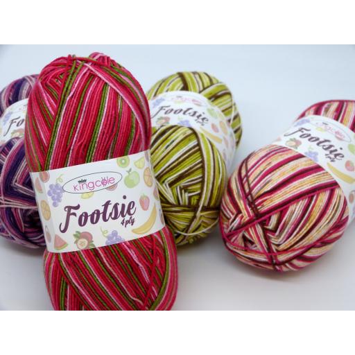 King Cole Footsie 4ply