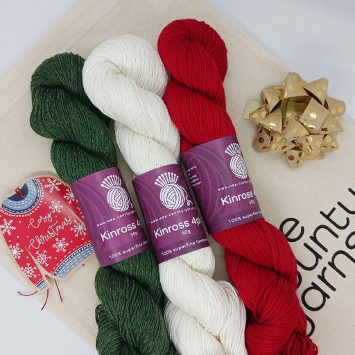 Very Christmassy Kinross 4ply Christmas Advent Calendar Kit  - PREORDER