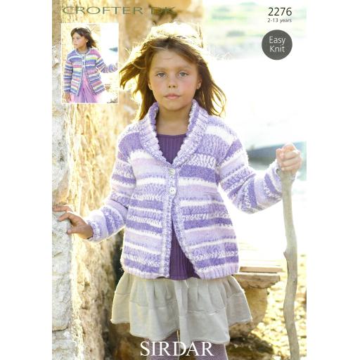 Sirdar 2276: Childrens cardigan