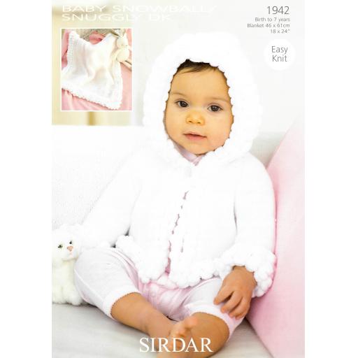 Sirdar 1942: Childrens hooded cardigan and blanket