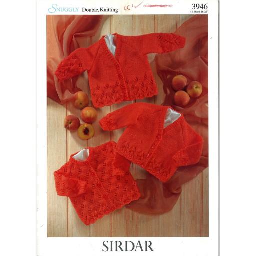 Sirdar 3946: Baby cardigans