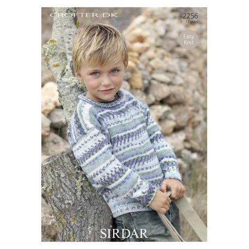 Sirdar 2256: Easy knit jumper